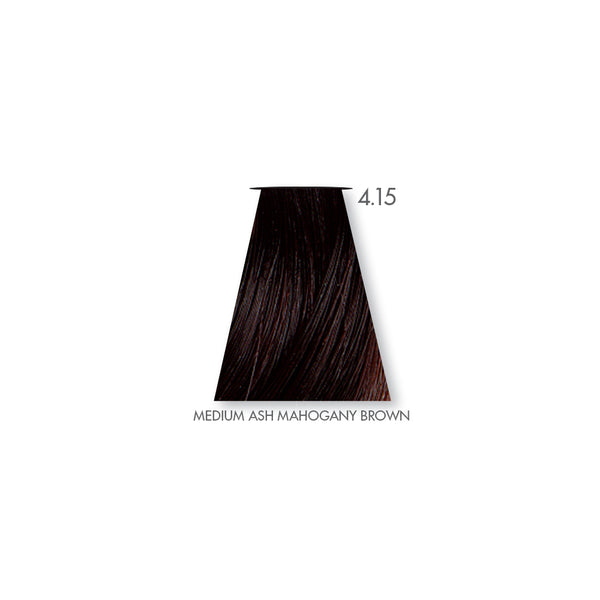 Keune So Pure Medium Ash Mahogany Brown 4.15 - 60ml