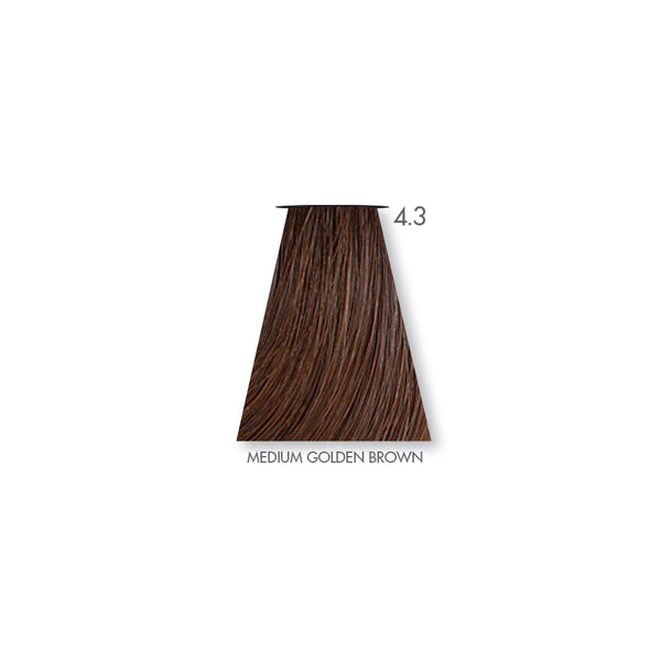 Keune So Pure Medium Golden Brown 4.3 - 60ml