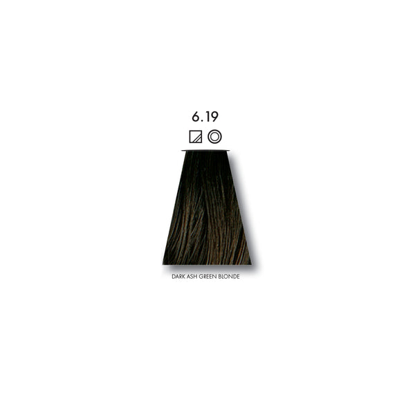 Keune Tinta Color Dark Ash Green Blonde 6.19 - 60ml