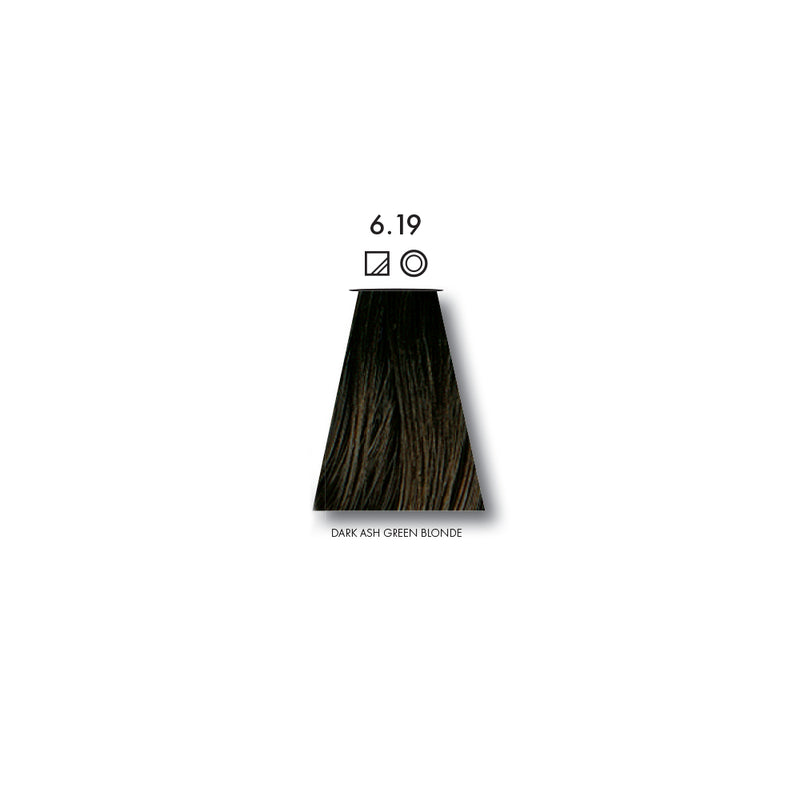 Keune Tinta Color Dark Ash Green Blonde 6.19 - 60ml