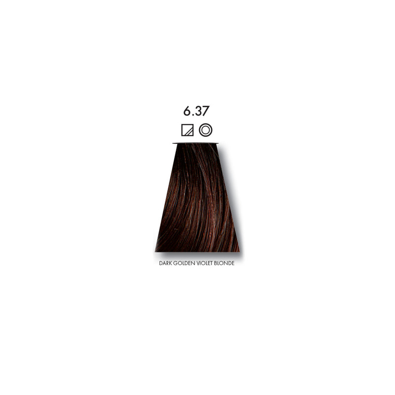 Keune Semi Color Dark Golden Violet Blonde 6.37 - 60ml