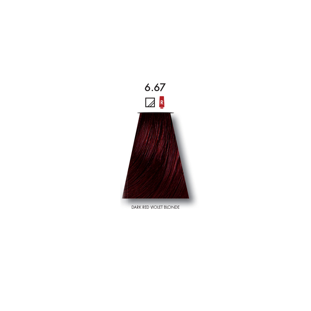 Keune Tinta Color Dark Red Violet Blonde 6.67 - 60ml