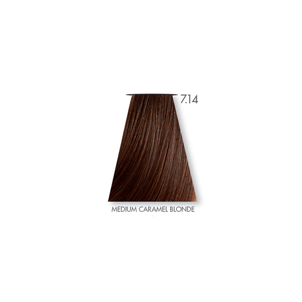 Keune So Pure  Medium Caramel Blonde 7.14 - 60ml