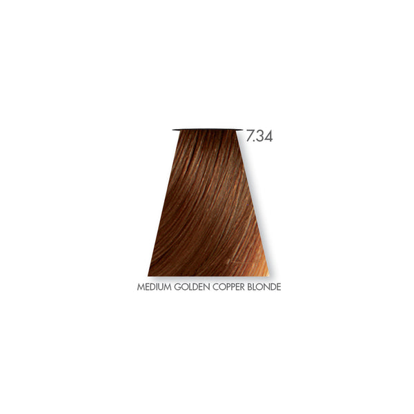 Keune So Pure Medium Golden Copper Blonde 7.34 - 60ml