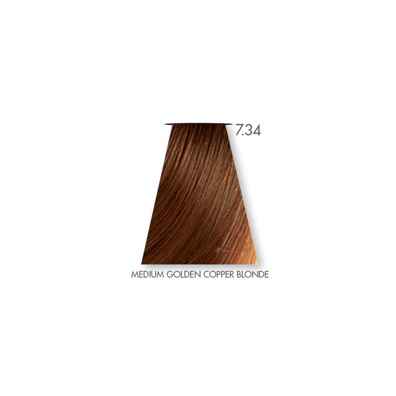 Keune So Pure Medium Golden Copper Blonde 7.34 - 60ml
