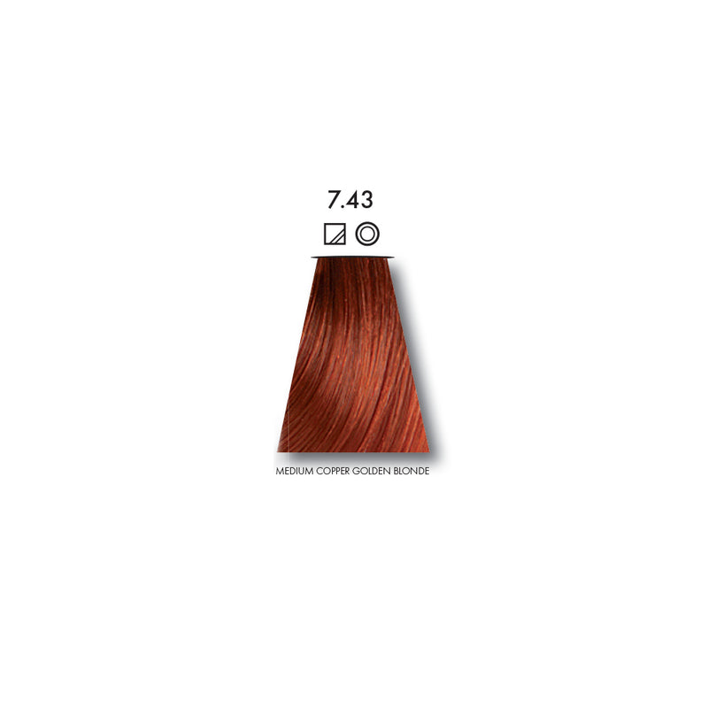 Keune Tinta Color Medium Golden Copper Blonde 7.43 - 60ml